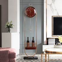 Floor-to-ceiling clock Living room modern simple light luxury ornaments clock household watch decoration personality creative atmosphere VILLA clock