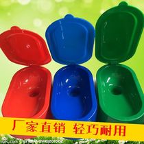 Special decoration temporary toilet anti-odor plastic squatting toilet plastic squatting pit disposable big urinal sitting and squatting