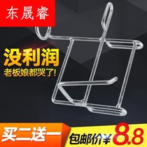 Electric wrench special bracket Universal belt hanging bag rack worker adhesive hook iron hanging bag running bag rack left hand right hand
