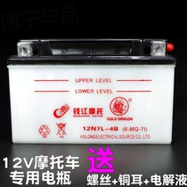 Motorcycle 12v water battery Grand Yun Zongshen 125 Ghost Scooter Curved Beam 110 Prince 150 Water Battery