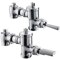 All copper handle handle flush valve squat toilet 8407 foot delay toilet flush valve 8302
