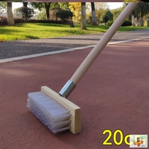  Long handle floor brush bristle plastic silk floor brush Bathroom kitchen garden pavement cleaning brush moss tile