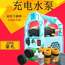 Charging water pump portable household outdoor watering vegetable rechargeable pump 12V small pumping machine medicine pump