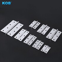 Stainless steel flat open hinge hinge home cupboard hinge small cabinet door open door and window foldout 2 inch 3 inch small bronze page