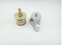 Full copper quick open flush valve hand press type squatting pan toilet accessories toilet flush valve knob type tap switch