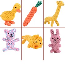 Small dog dog knots toy-resistant glue-resistant grinding teeth tedib bear Bomei puppies supplies