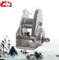 Hand-hinged winch 304 stainless steel hand-cranked hoist hoist hoist two-way self-locking winch mining wire rope