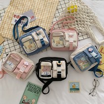 Korean version of children's small waist bag new messenger bag boys and girls tide bag cute backpack fashion chest bag baby bag