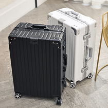 Lone Wolf luggage female ins Net Red New 20 inch boarding aluminum frame trolley case male password travel leather box