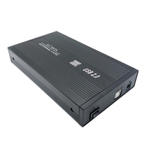Desktop 3.5-inch mobile hard disk box is applicable to USB 2.0 SATA serial port mechanical aluminum alloy hard disk box external connection