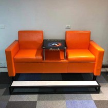 Billiard chair Observation chair Billiard hall observation sofa Solid wood retro observation sofa chair Pool table chair