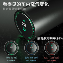Len and on-board air purifier eliminate formaldehyde taint ultraviolet germicidal negative light fragrant lavender disinfection machine