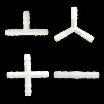 Truck drinker fittings plastic joint brake drenching pipe straight-through tee four-way 8MM 10MM water pipe switch