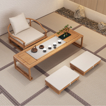 Japanese tatami tea table Zen tea table low table Kang several balcony window table Chinese learning go table piano table small table