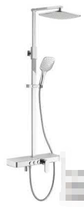 Faenza Single Hanging Wall Three Function Shower Faucet F2M9050SC