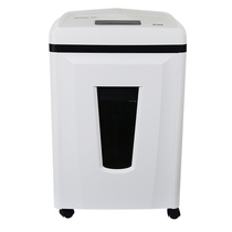 Jindian 9515 paper shredder double entrance design LCD display single 15 sheets of shredded paper 24L large capacity electric office shredder segment household high power file shredder