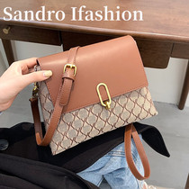 Tide brand premium feel bag women wild retro shoulder bag 2021 new popular fashion commuter fashion shoulder bag mobile phone