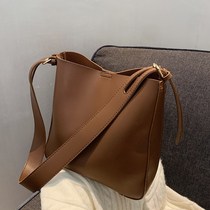 Sandro Ifashion Large Capacity Womens Bag 2021 New Joker Broadband Shoulder Fashion One Shoulder Bucket