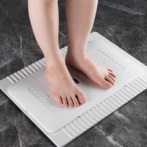 Squat toilet cover Toilet cover Squat pit cover Shower pedal urinal cover thickened ABS anti-mouse non-slip deodorant cover