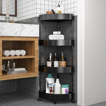 Toilet corner triangle shelf floor multi-level bathroom toilet bathroom bathroom bathroom corner storage rack corner cabinet