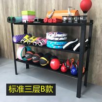 Private teaching studio Integrated storage rack Dumbbell kettlebell barbell rack Competitive medicine ball storage rack