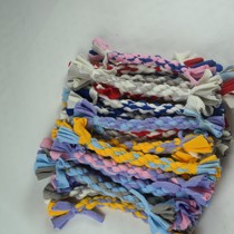I used the best homemade knots to weave pet dogs and dog toys anti-biting teeth grinding ropes golden hair