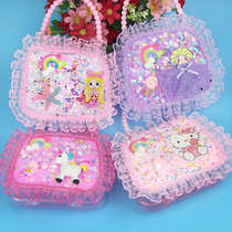 Workshop Children diy jewelry box leaf treasure box toys 4-6-8 girl 10-year-old girl handmade