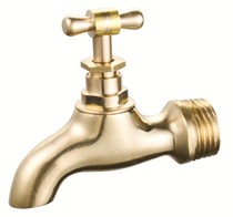 Full copper spat mop pool Indoor outside tap Hsing 4 points 6 Brass Water Nozzle Open Flat Open Single Cold Old Slow Water Nozzle