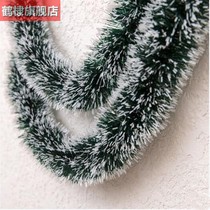 Wedding room decoration color strip decoration wool strip shopping mall birthday kindergarten decoration New Years Day Christmas ribbon pull flower color strip