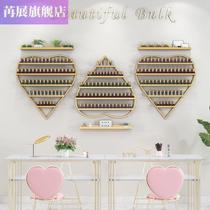 Nail Polish rack nail nail polish display rack Wall Wall heart shaped shelf nail nail art rack