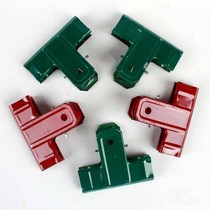 Old-fashioned voucher iron clip No. 5 red and green ticket clip color clip width 90mm large ticket clip paper clip clip