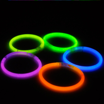 Colorful glow sticks free shipping concert luminous stick glitter fluorescent bracelet luminous bracelet luminous bracelet luminous stick toy