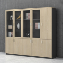Chengdu wooden filing cabinet simple modern data Cabinet Office filing cabinet drawer high cabinet fashion bookcase New