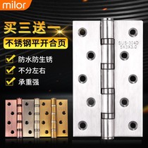 304d stainless steel child female hinge bearing 4 inch z5 inch black bronze hinge loose leaf letter hinge mute