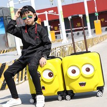 Childrens trolley case for men and women 18 inch children suitcase baby suitcase 20 inch universal wheel children boarding trailer