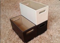 European storage box Tool box cd box cd storage box Glove box storage Wooden leather storage box Special offer