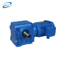 S series helical gear worm gear gearbox hard tooth surface gearbox reducer transmission S37 47