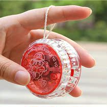Childrens Glowing Yo-yo Yo-Yo plastic flash gyre Yoyo ball with ball rope stall glowing toy