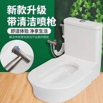 Toilet changed to squatting toilet table squatting free of digging pit toilet artifact squatting toilet spray drain