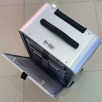 Side opening luggage high color value small boarding box female 16 inch 20 all aluminum alloy luggage case male 24 suitcase