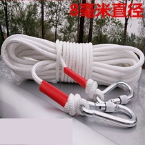 8mm self-rescue camping snorkeling rope mountaineering safety 20mm survival climbing rope outdoor lifeline traction 30 meters