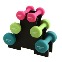 Dumbbell women's household men's equipment a pair of professional gym commercial frosted plastic sporting goods
