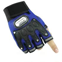 Gloves Male Spring Summer And Half Finger Sports Fitness Semi-Finger Motorcycle Gloves Summer Outdoor Riding Non-slip Wear Gloves