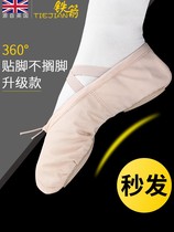 Iron Arrow Dance Shoes Children's Women's Soft Bottom Practice Adult Body Ethnic Dancing Cat Paw Boys and Girls Chinese Ballet