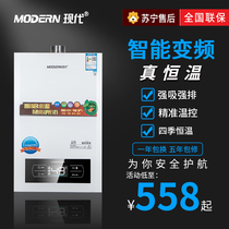 Modern gas water heater Natural gas 12L constant temperature strong row balanced 16 liters household liquefied gas