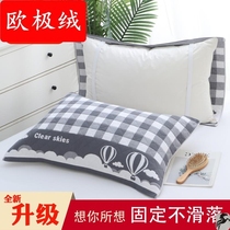 Pillow Towel Pure Cotton Pair Clothing Anti Slip All-cotton Gauze Enlarge Strap Ram Headscarf Adult Fixed Cover Towel