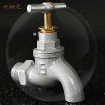 Plastic antifreeze cast iron copper-plated cap faucet 15 20 slow-open iron faucet 4 points 6 points home vintage faucet