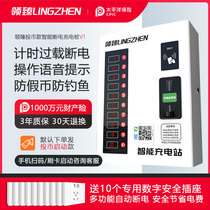 Ling Zhen LINGZHEN10 Road Community Battery Car Charging Pile Smart Charging Station Electric Vehicle Charger Commercial