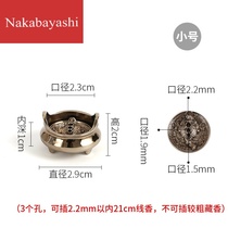 Tibetan incense burner small antique incense burner copper alloy mini Aroma Burner household Tower incense