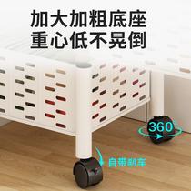 Rotating rack kitchen special vegetable rack floor-to-ceiling multi-layer thickened steel plate storage rack household fruit and vegetable storage basket